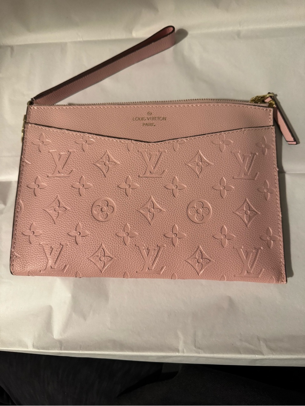 Pink Wristlet Pouch